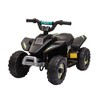 Aosom 6V Kids ATV Ride on 4-Wheeler Car Electric Quad Toy Battery Powered Vehicle with Forward/ Reverse Switch for 3-5 Years Old Toddlers Black - 4 of 4
