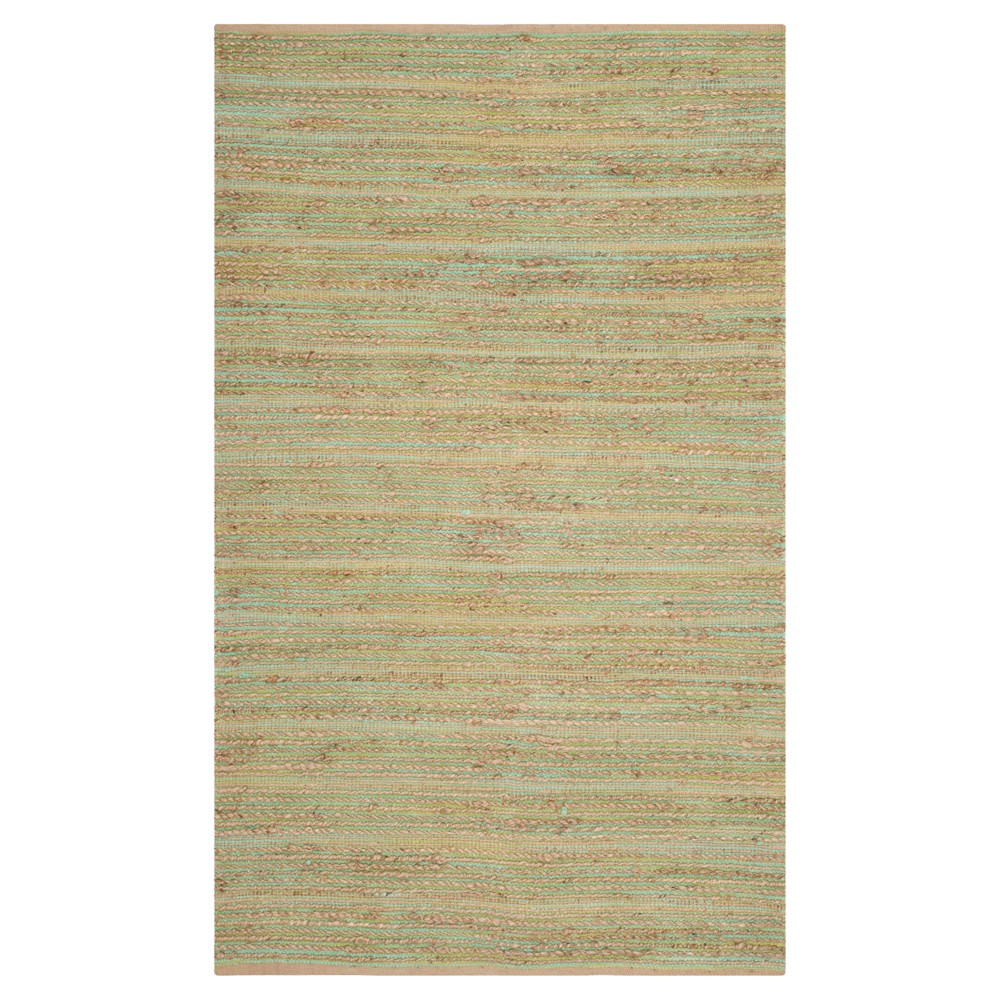 Bridgehampton Natural Fiber Area Rug - Green (4'x6') - Safavieh