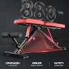 FLYBIRD Strength Training Bench for Home Gym, Adjustable Weight Bench can be Folded for Storage/Vertical Storage, Space-Saving Workout Bench - 2 of 4