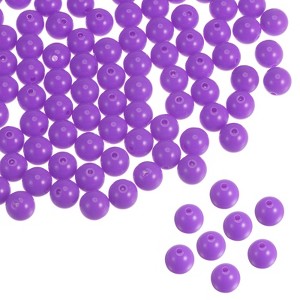 Unique Bargains Loose Craft DIY Earring Necklace Making Acrylic Round Beads 900 Pcs - 1 of 4