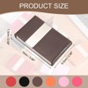 Unique Bargains PU Leather Magnetic Closure Business Card Holder - 2 of 4