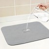 REGALWOVEN Large Diatomaceous Stone Dish Drying Mat for Countertop Dishes, and Utensils 1 Pc - 3 of 4