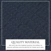 Great Bay Home Detailed Channel Stitch All-Season Reversible Quilt Set With Shams - 2 of 4