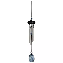 Woodstock Chimes Signature Collection, Precious Stones Chime, 12'' Lapis Wind Chime PSL