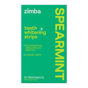 Zimba Teeth Whitening Strips Spearmint 28 Ct, CASE OF 6 - 1 of 4