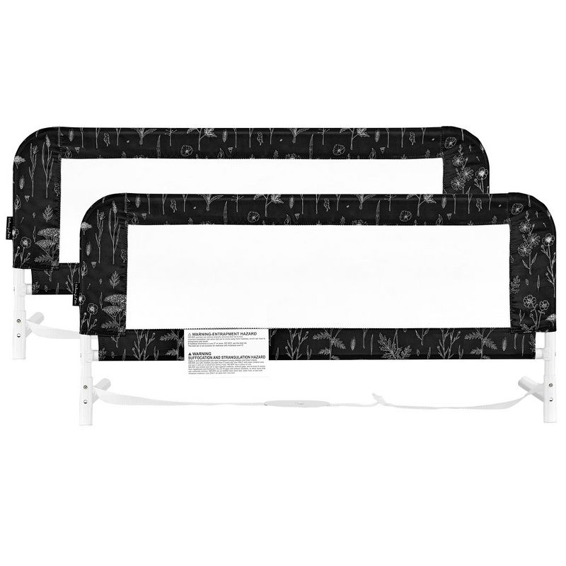 Dream On Me Lightweight Mesh Security Adjustable Bed Rail Double Pack, 1 of 4
