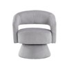 NixBex Modern Swivel Accent Chair Soft Corduroy Plush Seating Living Room Chair Comfy Chair Armchair for Bedroom, Reading Room - 2 of 4