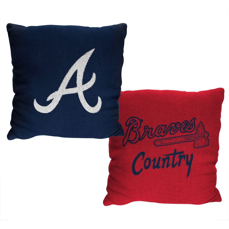 MLB Atlanta Braves Invert Throw Pillow, 3 of 5