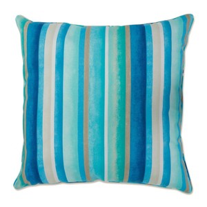 25" Outdoor/Indoor Floor Pillow Dina - Pillow Perfect - 1 of 4