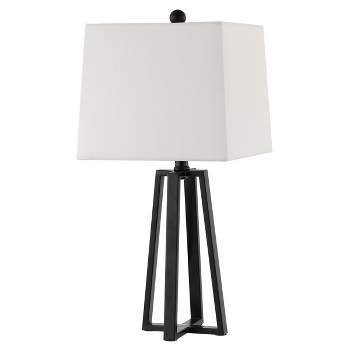 Acosta 21.25 Inch Table Lamp - Black - Safavieh.