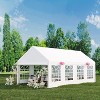 13 x 26 FT Outdoor Party Tent – Wedding Canopy, Patio & Camping Pavilion with Sidewalls & Storage Bags - 3 of 4