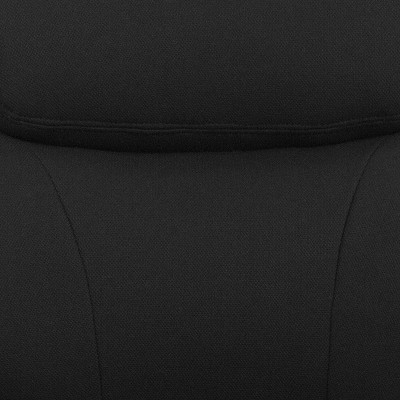 Black Ergonomic Swivel Office Chair with Adjustable Arms