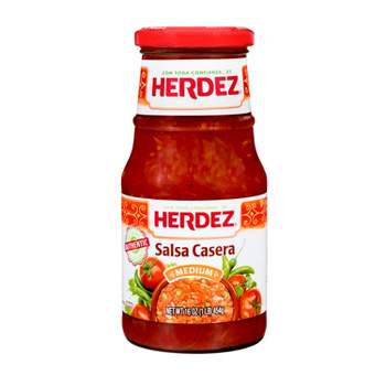 Herdez Casera Medium Salsa 16oz