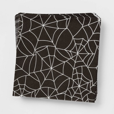 30ct Spiderweb Disposable Halloween Lunch Napkins - Hyde & EEK! Boutique™