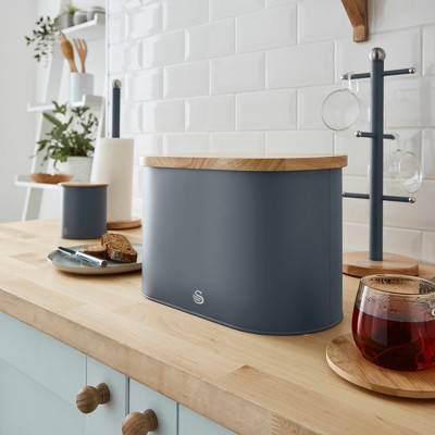 Swan Nordic Bread Bin With Cutting Board Target