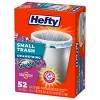 Hefty Small Trash Bags, Fabuloso Scent, 4 Gallon, 52 Count