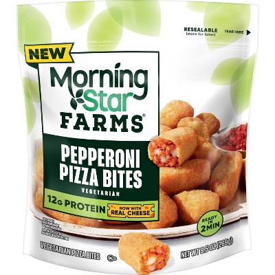 Morningstar Farms Frozen Pepperoni Pizza Bites - 9.5oz