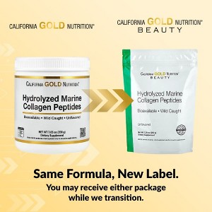 Collagen Peptides Powder with Hyaluronic Acid, Support for Healthy Hair, Skin, Nails, Joints and Bones, Non-GMO, Gluten and Dairy Free, Unflavored, - 1 of 4