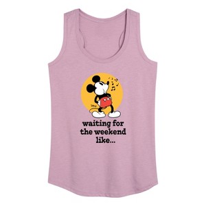 Women's - Disney - Mickey & Friends Graphic Racerback Tank - 1 of 4