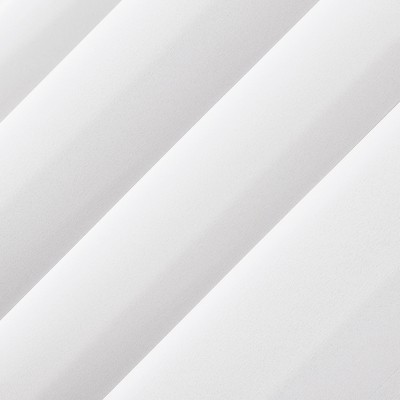 White Sheer Polyester Grommet Window Panel 54" x 95"