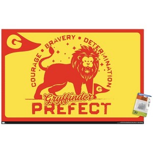 Trends International The Wizarding World: Harry Potter - Hufflepuff Clubhouse Crest Unframed Wall Poster Prints - 1 of 4