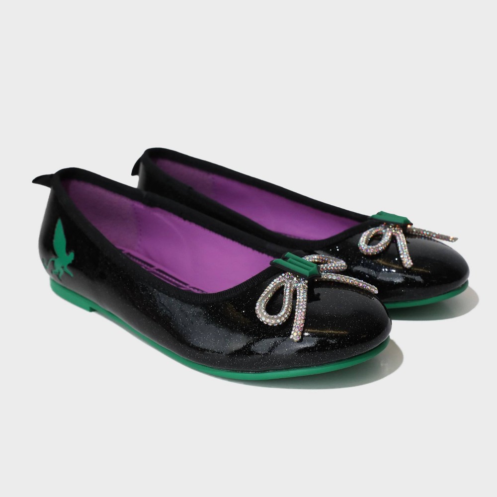 Wicked Kids' Ballet Flats - Black 10T