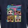Boys' - LOL Surprise! - Glitterati Retro Grid Graphic Long Sleeve Fleece Sweatshirt - 2 of 4