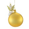 Italian Ornaments 5.25 In Gold Moon With Angel Ornament Italian  Christmas Tree Ornaments - 3 of 3
