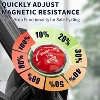 Sevobal Treadmills Home Exercise Bikes, Adjustable Professional Exercise Bikes, Indoor Workout Fitness Bike for Gym, Black, 42"*41.6"*21.6" - 3 of 4