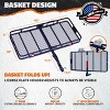 Mockins 60"x30"x6" Navy Hitch Cargo Rack with 30 Cu.Ft. Navy Waterproof Bag, License Plate Holder and Cargo Carrier Accessories - 2 of 4