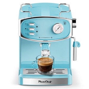 Angel Sar 20 Bar Espresso Machine, Semi-Automatic Coffee Maker with Milk Frother, 54oz Water Tank for Cappuccino Latte - 1 of 4