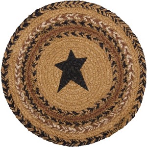 Kettle Grove Jute Trivet Stencil Star 8 - 1 of 4