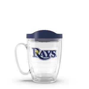 MLB Tampa Bay Rays 16oz Primary Logo Classic Mug - 1 of 4