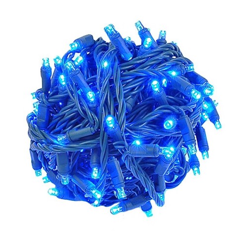 Novelty Lights 100 LED Coaxial Christmas Mini Light Set (Green Wire, 34 Feet) - image 1 of 4