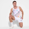 Pride Adult Smiley World Rainbow Smiles Tank Top - 3 of 3