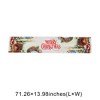 Unique Bargains Christmas Table Runner Santa Claus by Fireplace Polyester Multicolor 71x14 Inch 1 Pc - 3 of 4
