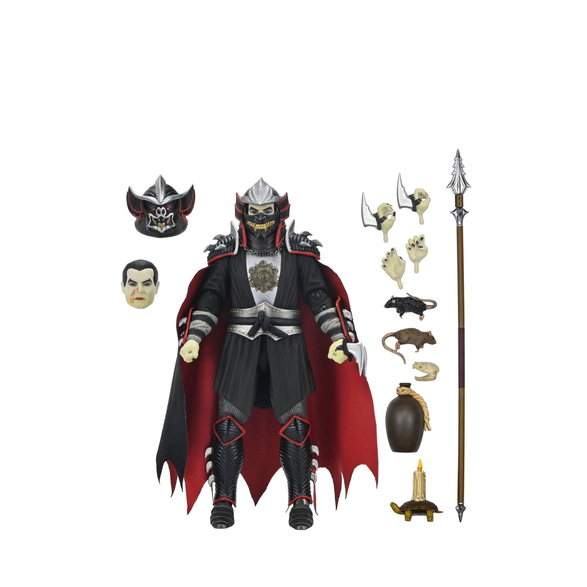 NECA Universal Monsters x Teenage Mutant Ninja Turtles 7" Scale Shredder as Dracula Figure