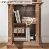 SinCiDo 72" Tall Farmhouse Storage Bookcase, 4-Tier Open Adjustable Shelves & 2 Doors, Wooden Bookshelf Organizer for Home Office - 4 of 4