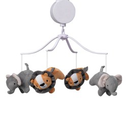 Nojo Play Day Pals Elephant Animal Nursery Crib Musical Mobile