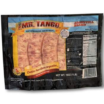 Mr. Tango Argentinian Pork Sausage - 16oz/5ct