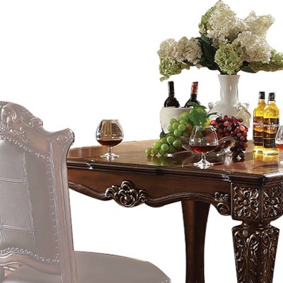 Rustic Southwestern 54" Square Counter Height Wood Table