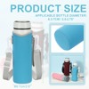 Unique Bargains Neoprene Insulated Water Bottle Sleeve with Strap - 2 of 4