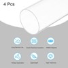 Unique Bargains Lamp Lantern Water Cooling System Acrylic Round Tubes 4 Pcs 10" - 3 of 4