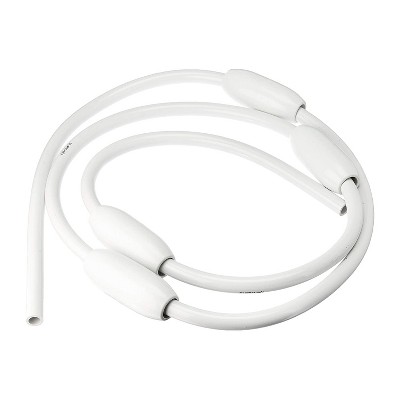 Zodiac 9-100-3104 Replacement Part Feed Hose Connection Tube with Floats for Polaris 180, 280, and 380 Swimming Pool Cleaners, 10 Foot, White