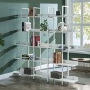Large 5-Tier Open Bookcase,Modern Industrial Display Shelf with Metal Frame,Home Office MDF Board Storage Bookshelf-Baofuwish - 2 of 4