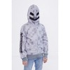 Minecraft Skeleton Little Boys Fleece Zip Up Cosplay Hoodie Light Gray / White 4 - 4 of 4