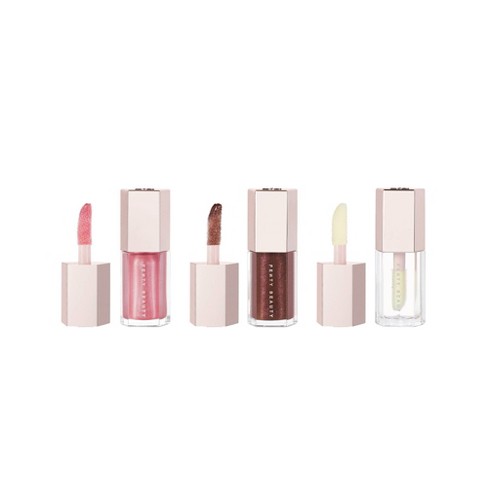 Fenty Snackz By Fenty Beauty By Rihanna lil Gloss Bomb Trio Mini Lip Gloss  Set - 2.515oz/3pc - Ulta Beauty : Target