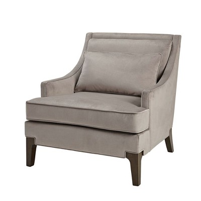 NicBex Polyester Fabric Accent Chair,Upholstered Living Room Chairs with Lumbar Pillow,Modern Cozy Arm Chair,Accent Chairs for Living Room