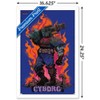 Trends International Marvel Spider-Man: Across The Spider-Verse - Cyborg Spider-Woman Framed Wall Poster Prints - 3 of 4