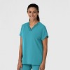 Wink Nova Women's Drop Shoulder Boxy Scrub Top - 3 of 4